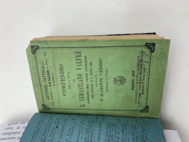 Compendio della vita del B. Sebastiano Valfrè